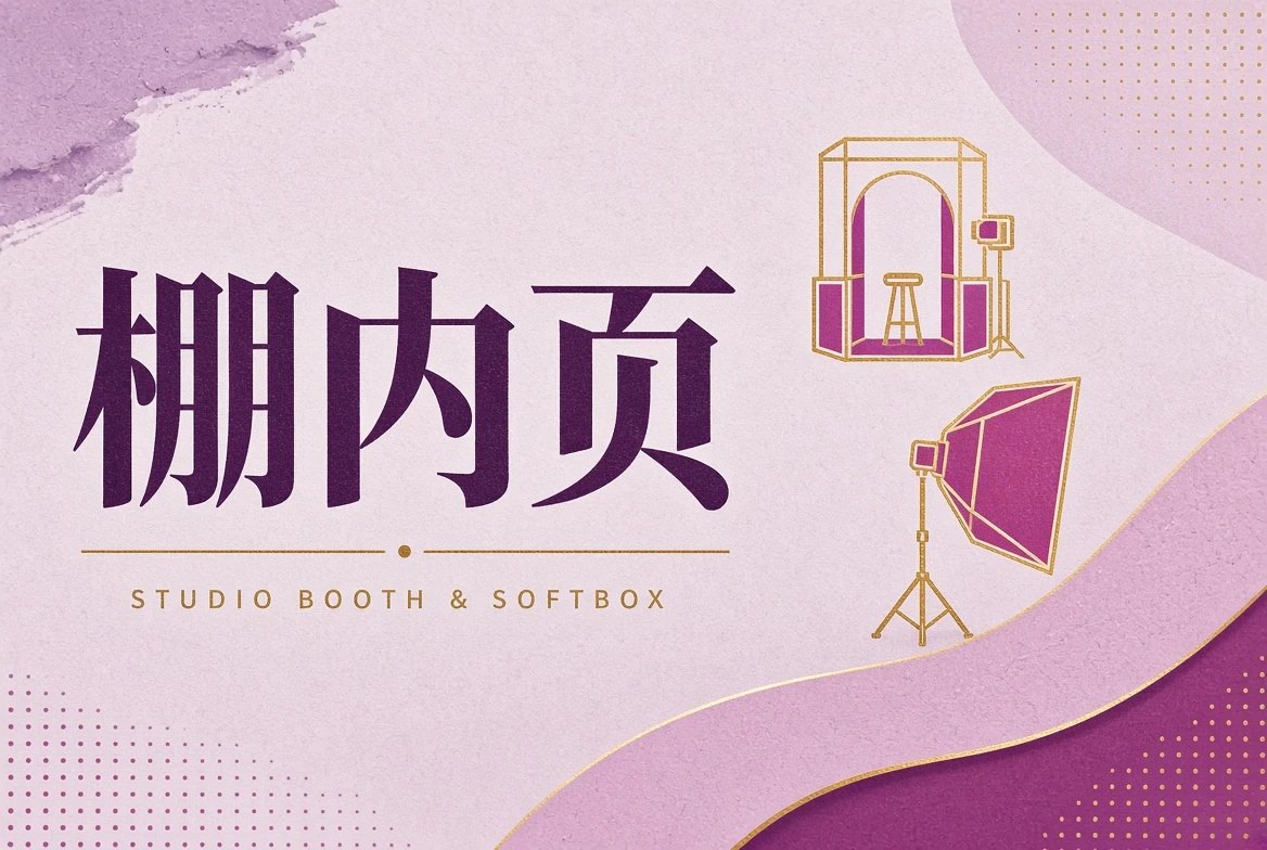 微密圈棚内摄影